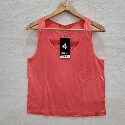 Fourlaps Women's Small Coral Surge Soft Lightweight Tank Top