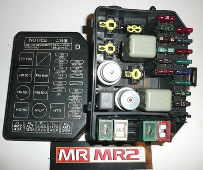 1986 Toyotum Mr2 Fus Box Number - Wiring Diagram Schema
