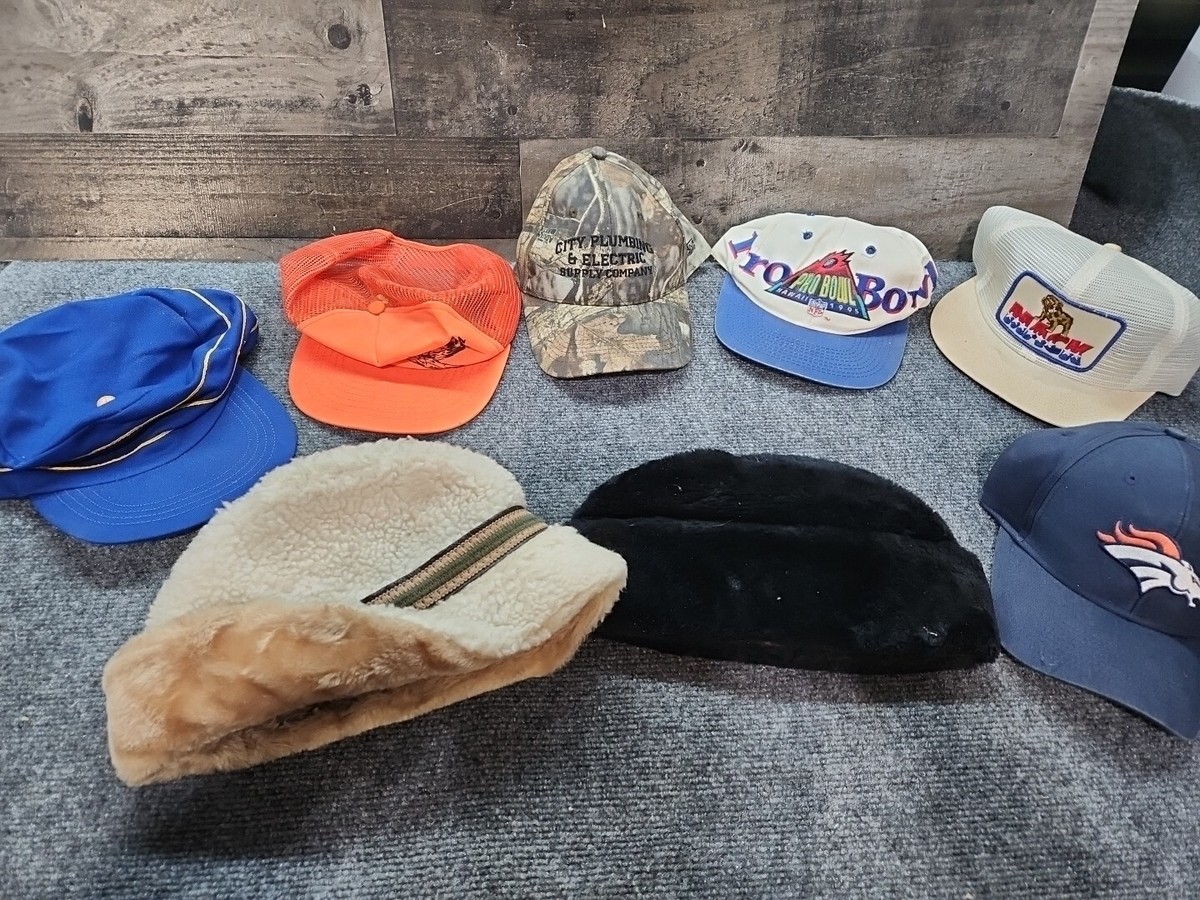 VTG 6 & 2 Other Trucker Retro Hats Caps Snapbacks Needs Cleaning