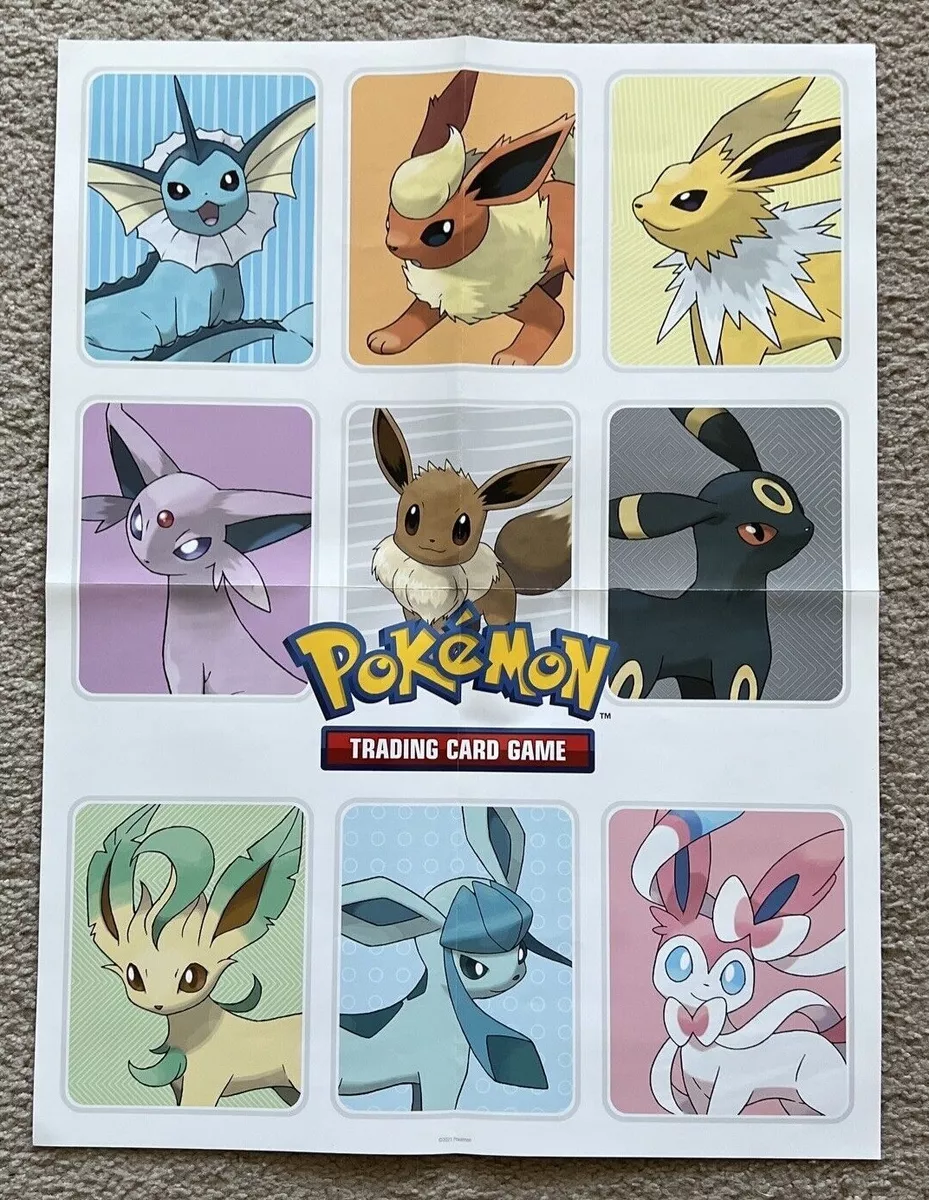 Pokemon Eevee Evolution Poster