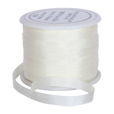 PURE SILK RIBBON 2MM, 4MM, 7MM -  50 COLORS - 3 WIDTHS - THREADART