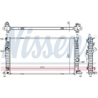 KüHler WasserküHler MotorküHler Passend FüR Ford Focus II DA HCP DP 2.5 ST