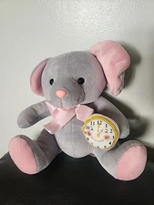 Hickory Dickory Dock Mouse Stuffins Plush Vintage 1998 CVS Exclusive 10 Inch