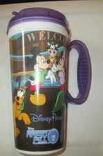 Disney Parks Rapid Fill Cup Mug Mickey Minnie Pluto Donald Whirley WARREN PA USA