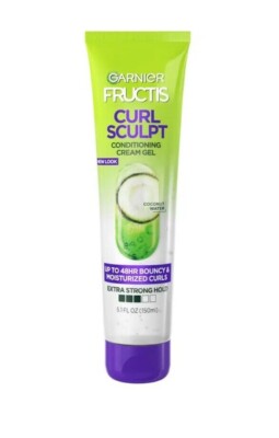 Garnier Fructis Curl Sculpt Conditioning Cream Gel Bouncy Curls 5.1 Oz