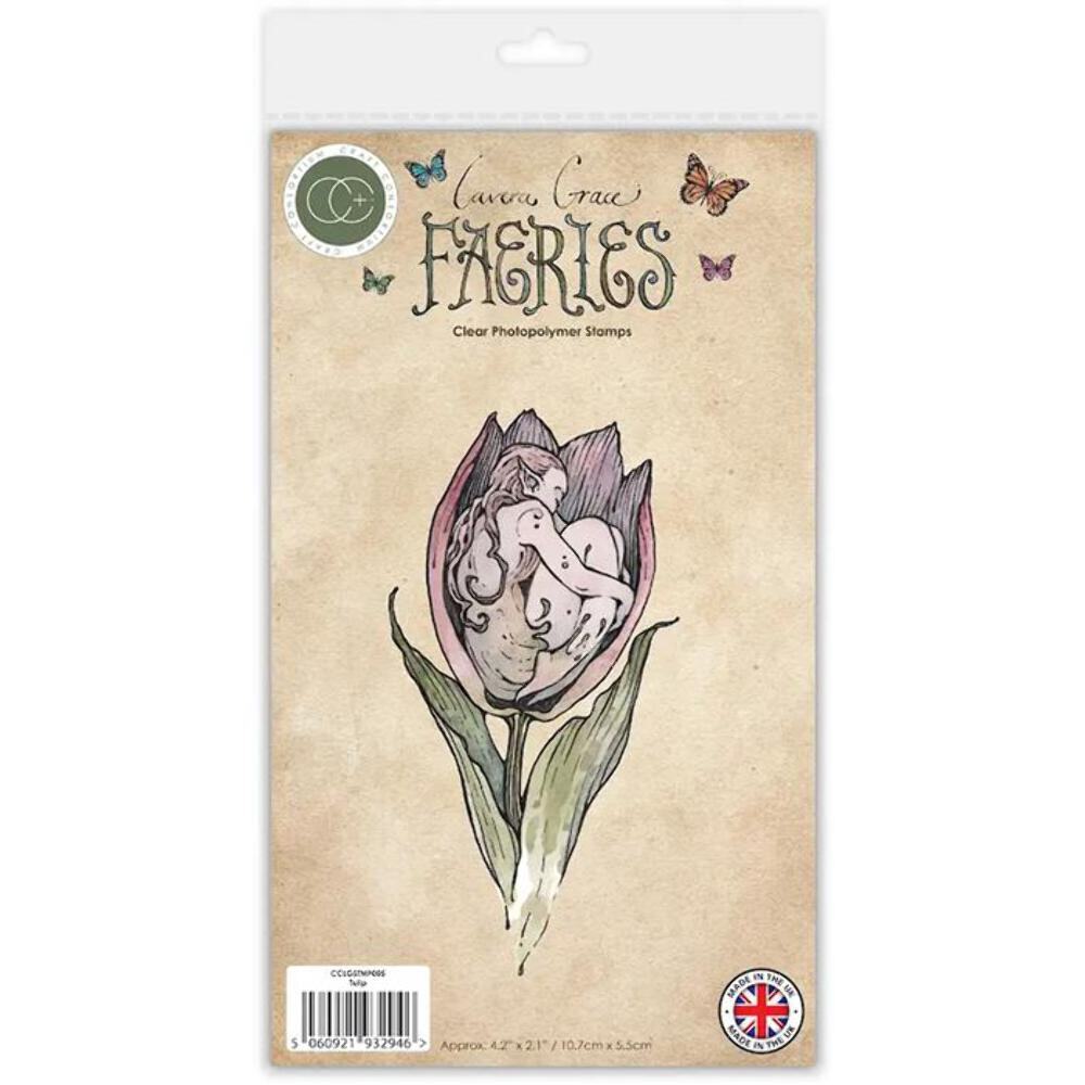 FAERIES Tulip - Photopolymer Stamp Set by Craft Consortium