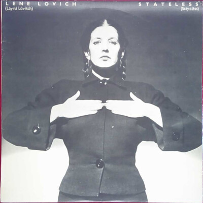 Lene Lovich   Stateless - RTV Ljubljana / Stiff Records - Jugoslawien - 1980