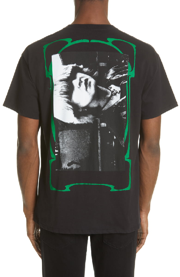 Raf Simons Mens S/S Modello Toya Oversize Graphic T-Shirt Size