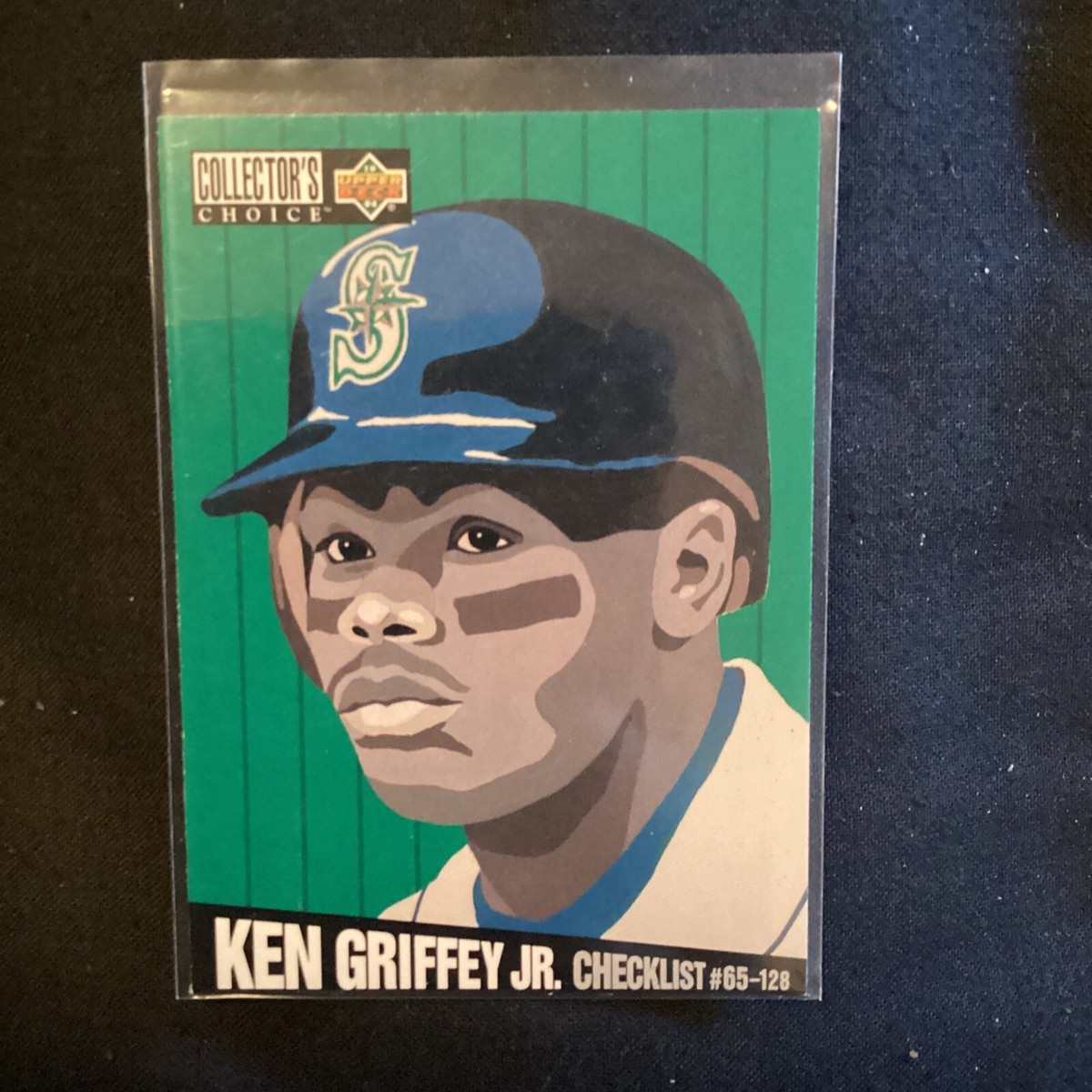 Ken Griffey Jr 1993 Upper Deck Collectors Choice CHECKLIST Card