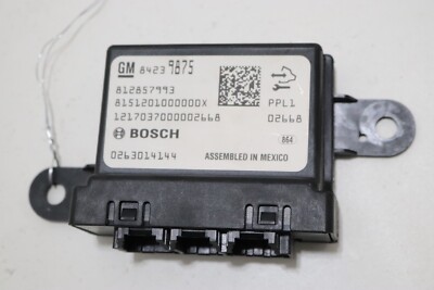 2016 - 2018 CADILLAC CT6 PARKING PARK ASSIST COMPUTER CONTROL MODULE ...