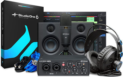 Presonus Audiobox 96 25Th Anniversary Studio Ultimate Bundle Complete Recording 