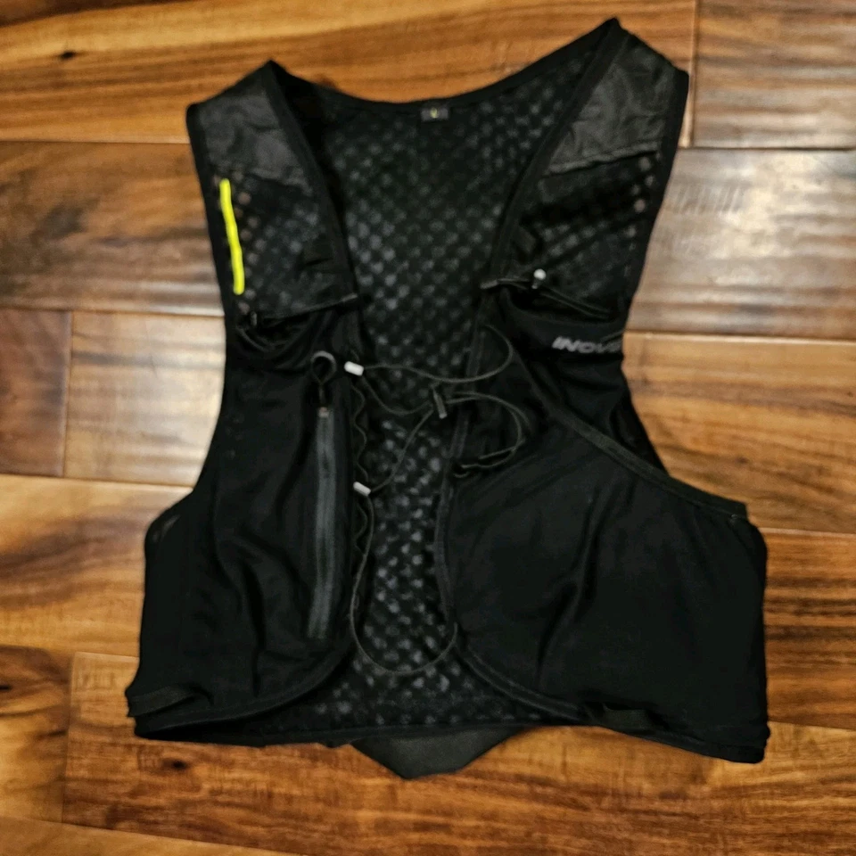 Inov8 Racepac 20 Mochila de Correr Negra Mochila de Hidratación Paquete de Hidratación Foto 4 de 4