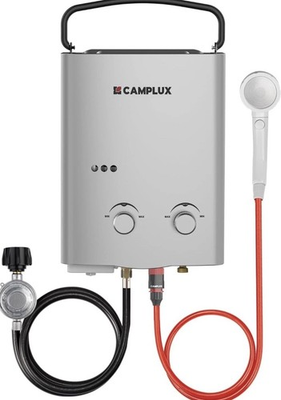 #ad #ad Camplux 5L 1.32 GPM Outdoor Portable Tankless Water Heater Camping AY132G Gray $109.99