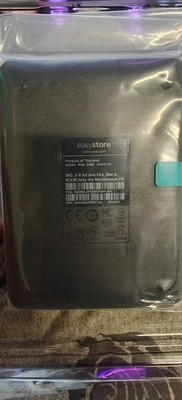 WD WDBAJP0050BBK-WESN Easystore 5TB External USB 3.0 Portable Hard Drive - Black