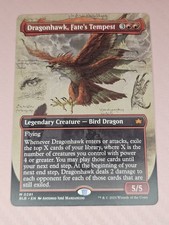 Magic TCG: Dragonhawk, Fate's Tempest (Borderless) Bloomburrow Regular