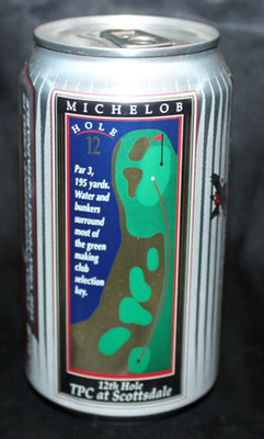 Missouri 12oz - Anheuser-Busch - MICHELOB LIGHT 1995 GOLF 12th TPC Scottsdale CM
