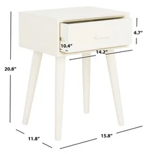 Safavieh LYLE ONE DRAWER SIDE TABLE, Reduced Price 2172772422 ACC5702A