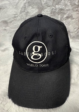 Vintage Garth Brooks World Tour Hat Cap Black Snap Back Embroidered
