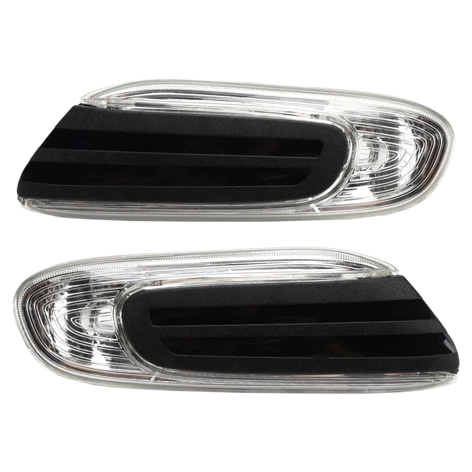 2Pcs Direction Additional Turn Indicator Lamp White For BMW Mini F55 F56 F57 - Image 4 of 4