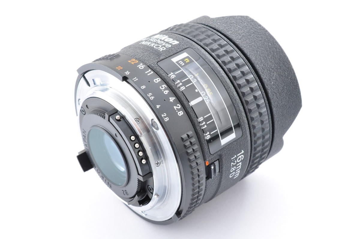 Nikon AF Fisheye Nikkor 16mm f2.8 D Wide Angle Lens From JAPAN