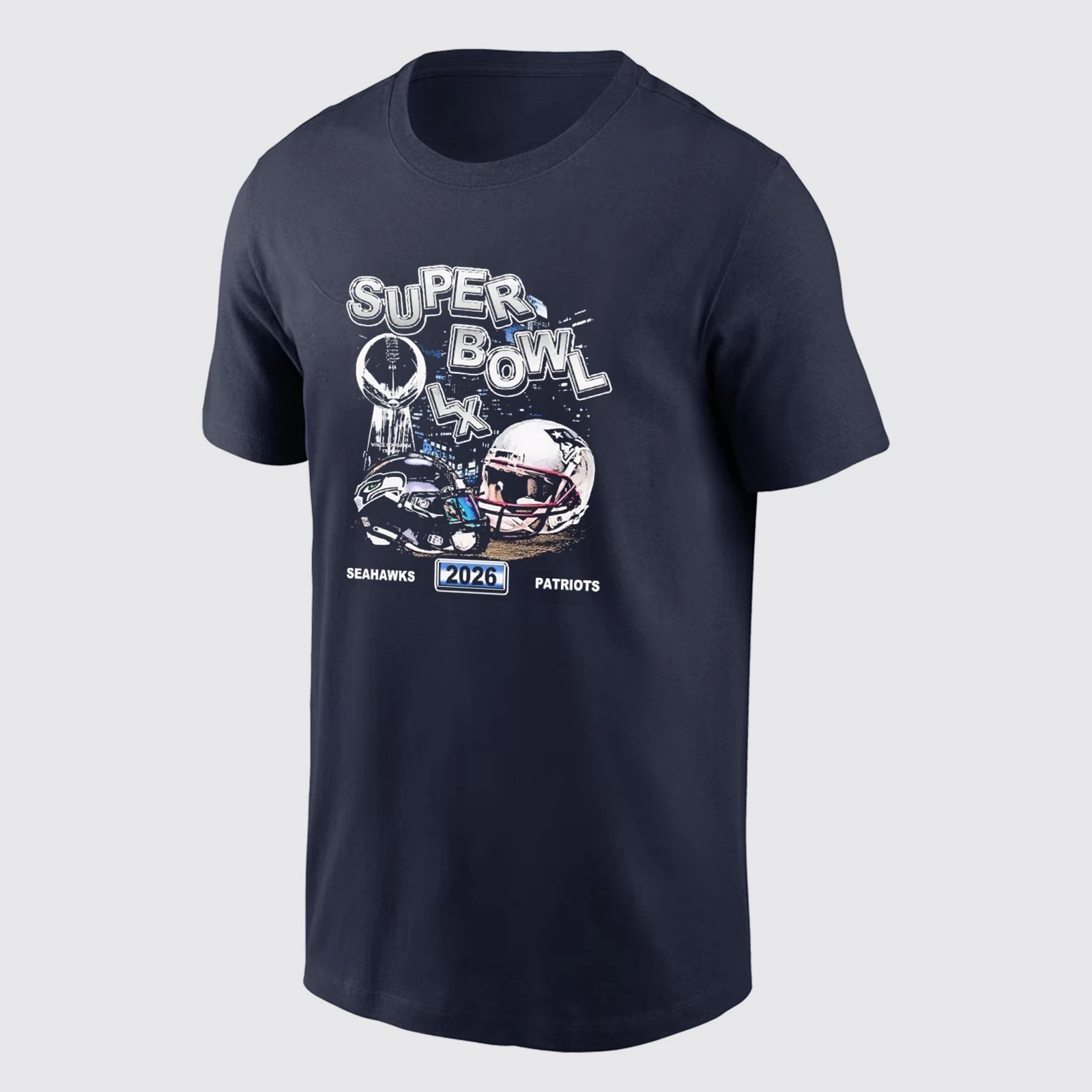 Seahawk vs Patriots 2026 SBowl LX TShirt