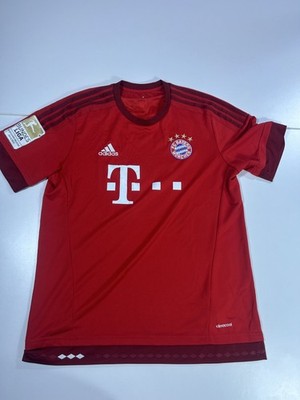 GROSSES HERREN ADIDAS 2015 BAYERN MÜNCHEN 17 BOATENG FUSSBALL TRIKOT SHIRT