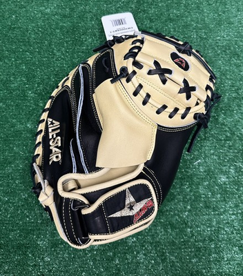 #ad All Star Pro Series 33.5quot; Baseball Catchers Mitt CM3000SBT Cream Black $449.95