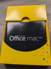 MS Microsoft Office MAC 2011 Home and Student Box W/ product key Used