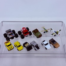 Lot of 11 Cars, Planes, 4x4, Military Micro Machines Galoob Vintage Vehicles