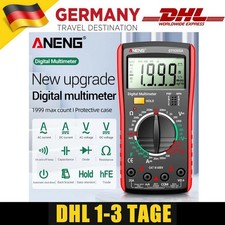 Digital Multimeter Messgerät Voltmeter Strom Amperemeter Kapazität Profi …