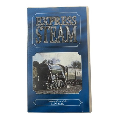Express Steam Locomotives L.N.E.R VHS Video 1996 Castle Communications Vintage
