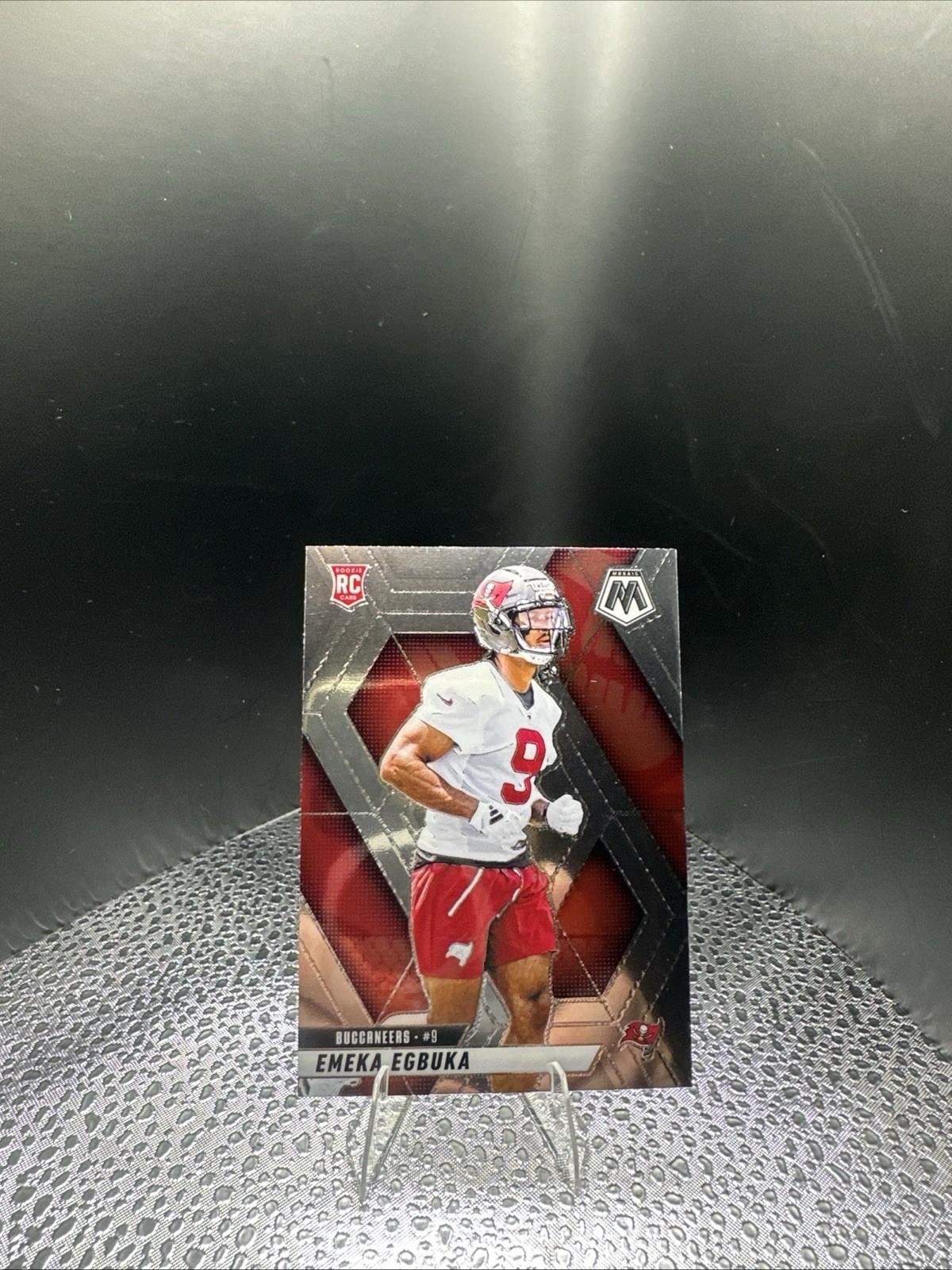 2025 Panini Mosaic Emeka Egbuka RC Rookie Card #376 Tampa Bay Buccaneers NFL