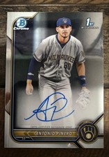 2022 Bowman Chrome - Prospect Autographs Antonio Pinero #CPA-AP (AU, RC)