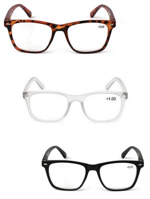 Hochleistungs Lesebrille Oval Retro Unisex +4,5+5,0+5,5+6,0+6,5+7,0 DX116