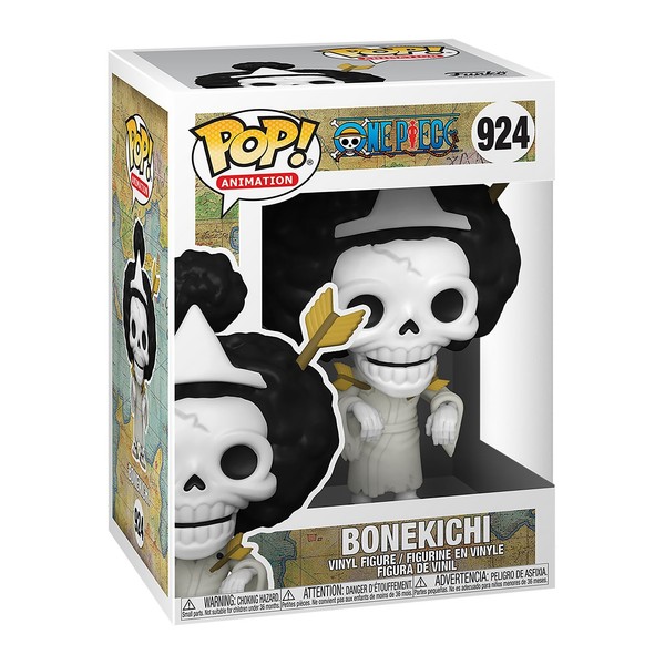One Piece Brook Bonekichi Funko Pop! Nr. 924 – Vinylfigur Mit Base – Neu & Ovp-image