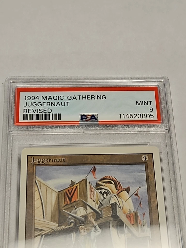 1994 Magic MTG Juggernaut Revised PSA 9 - Image 2 of 4
