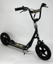 1987 GT Zoot Scoot 4130 Black Old School BMX Scooter All Original Odyssey ODI OG