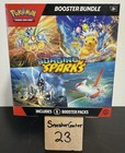 Brand New Sealed Pokemon Scarlet & Violet Surging Sparks Booster Bundle Box