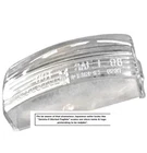 Genuine HONDA Lens License Plate Rear  34101-S2K-003 Oem