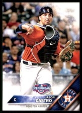 Jason Castro 2016 Topps #408 Houston Astros MLB READ FREE SHIPPING AutographDen