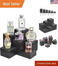 Wooden 6 Pcs Square Risers for Display Jewelry and Accessories Display Stand ...