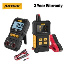 Car Battery Tester 12V-24V Battery Load Tester AC DC Digital Multimeter NCV Test