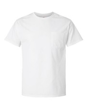 Hanes Essential-T Pocket T-Shirt 5290P 6 Colors S-3XL