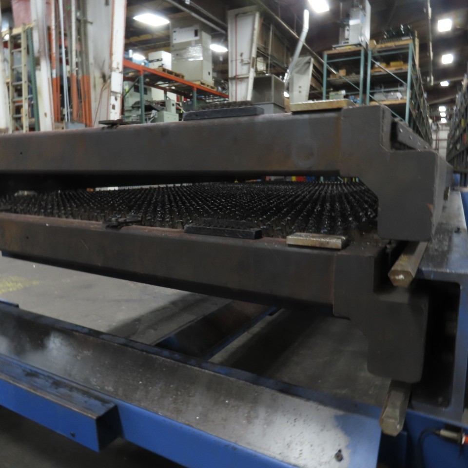 10'x 5' Sliding Dual 2-Table Laser Cutting Shuttle Table W/ Hydraulic ...