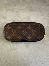 Louis Vuitton Monogram GI0633 Etui Lunette GM Pouch Glass Sunglasses Case Used