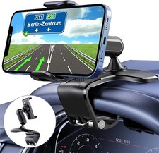 360 Degree Rotation Dashboard Cell Phone Holder for Car Clip Mount Stand Suitabl