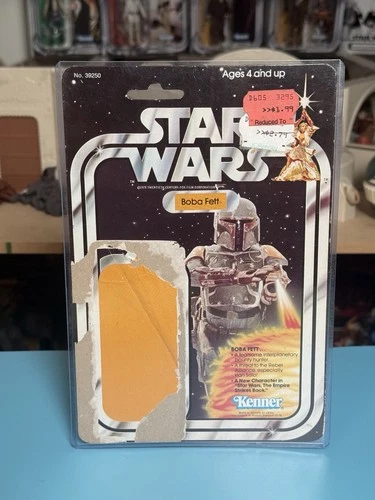 Vintage Boba Fett Star Wars 21B Cardback