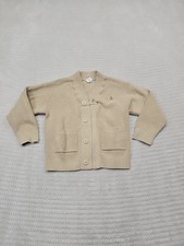 Baby Gap Cardigan Boys 4 Year Tan Button Up Sweater Preppy