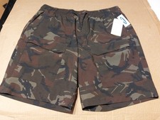 Old Navy Men's M Cargo Camo Green Go Dry UV StretchTech 9" Swim Shorts NWT
