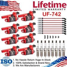 High Performance Ignition Coils 8Pack For Chevrolet Tahoe 5.3L 6.2L 2015-2022 US